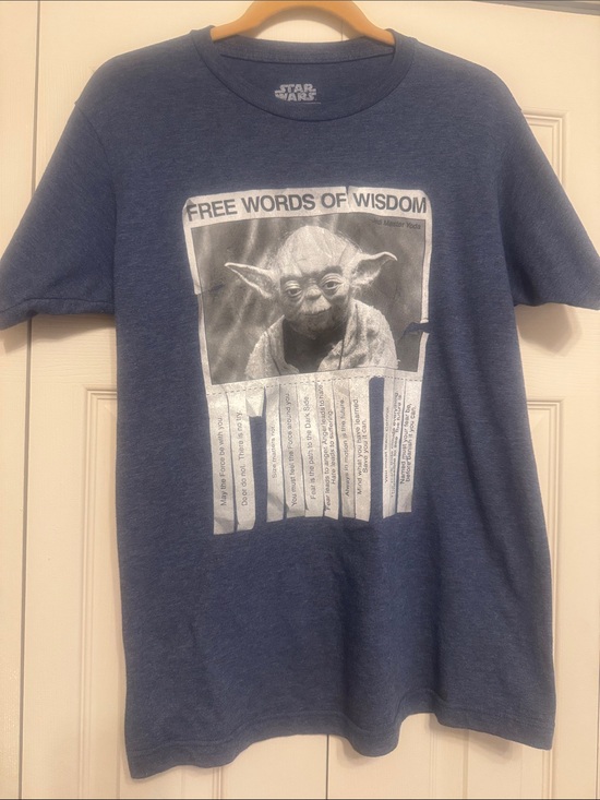 Star Wars Other - Star Wars Yoda 'Free Words of Wisdom' Graphic Tee